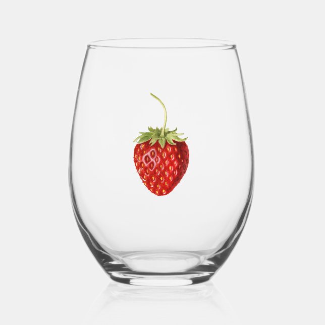 Vaso De Vino Fresa (por Louis C.C. Krieger) (Anverso)