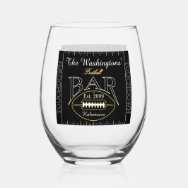 Vaso De Vino Fun American Football Bar Drinkware Cocktail