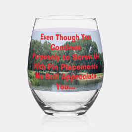 Vaso De Vino Funny Wine Glass