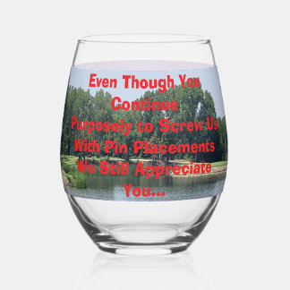 Vaso De Vino Funny Wine Glass