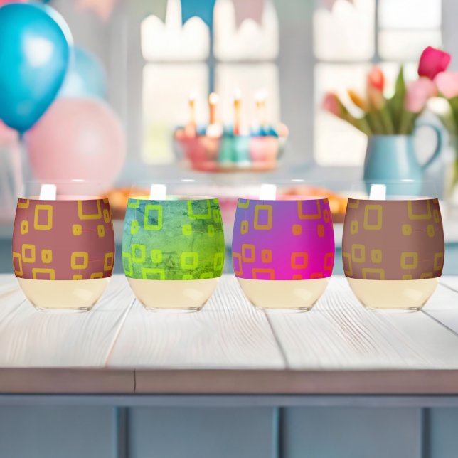 Vaso De Vino Gafas de refresco (Insitu (Baby Shower))