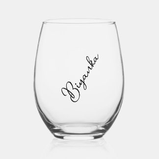 Vaso De Vino Gafas de vino personalizadas