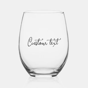 Vaso De Vino Gafas de vino personalizadas