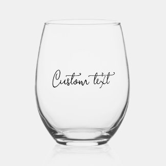 Vaso De Vino Gafas de vino personalizadas