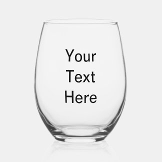 Vaso De Vino Gafas De Vino Sin Pelo personalizado Para Empresas