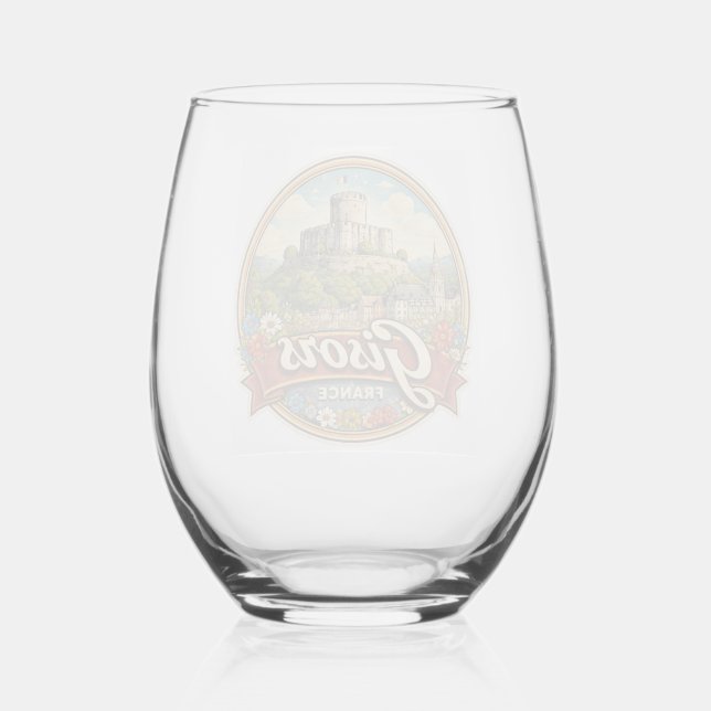 Vaso De Vino Gisors Francia (Anverso)