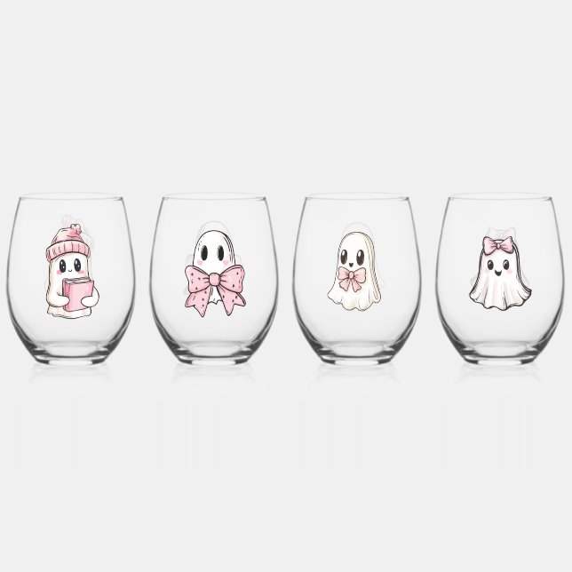 Vaso De Vino Glam Ghouls (Anverso)