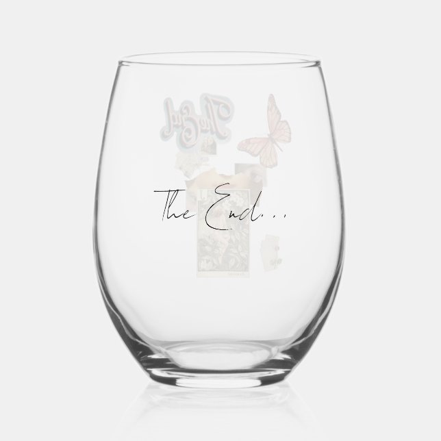 Vaso De Vino Glas (Reverso )