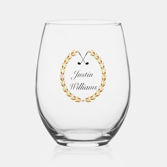 Vaso De Vino Golf (Anverso)