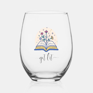 Vaso De Vino Gracioso Obtén Lit Book Aovers