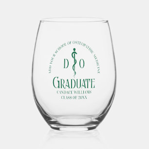 Vaso De Vino Graduación de la Facultad de Medicina Osteopática 