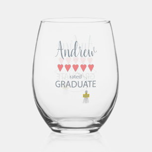 Vaso De Vino Graduado con 5 estrellas