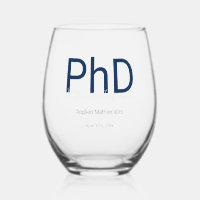 Graduado Keepsake Name PhD Graduation