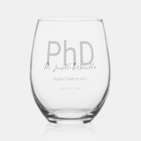 Graduado Keepsake Name PhD Graduation