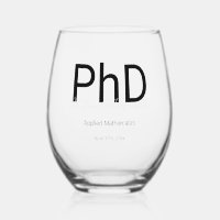 Graduado Keepsake Name PhD Graduation