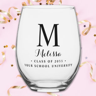 Vaso De Vino Graduado moderno Personalizado simple graduación e