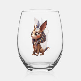Vaso De Vino Guardián iluminado por la luna de las arenas antig