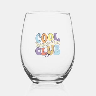 Vaso De Vino Guay Vet Club Veterinario Técnico Profesional Anim