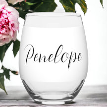 Guión moderno personalizado / Nombre personalizado