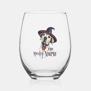 Vaso De Vino Halloween: Héroe de canina, un espeluznante perro 