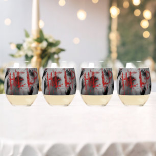Vaso De Vino Halloween LGBTQIA chili de SlipperyJoe