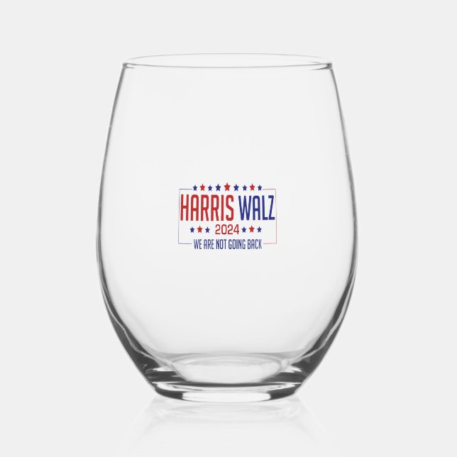 Vaso De Vino harris walz (Anverso)