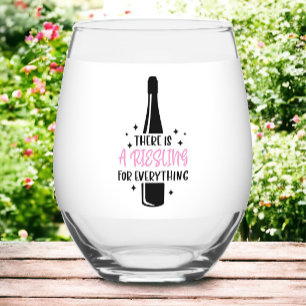 Vaso De Vino Hay un Riesling para todo / Divertido