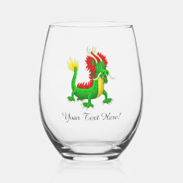 Vaso De Vino Hermoso dragón chino