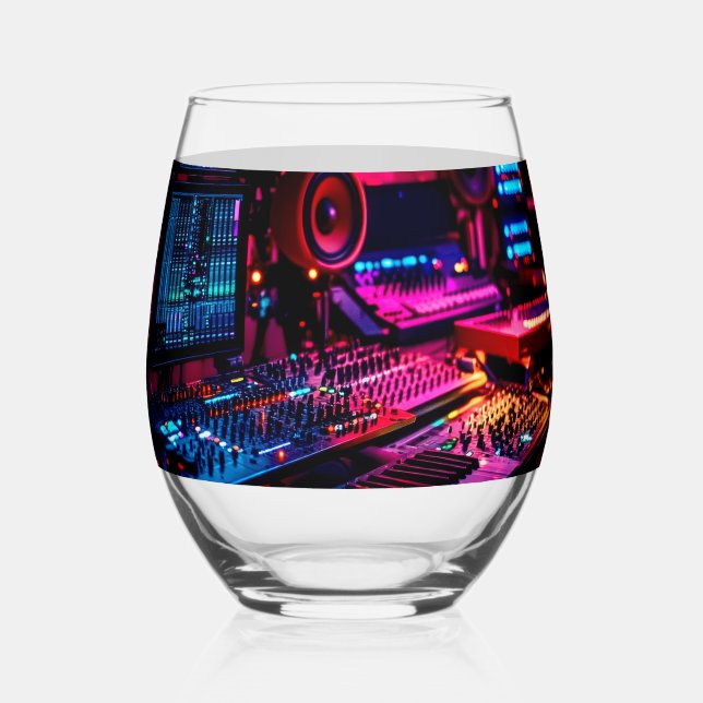 Vaso De Vino Home Music Studio (Anverso)