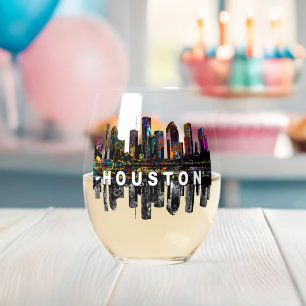 Vaso De Vino Houston en graffiti