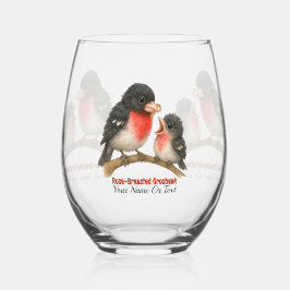 Vaso De Vino Impresionante Rosa Rasca