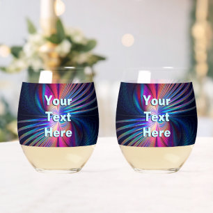 Vaso De Vino Iridescencia estructural