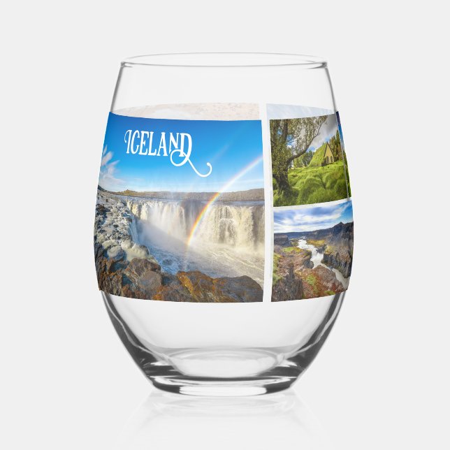 Vaso De Vino Islandia (Anverso)