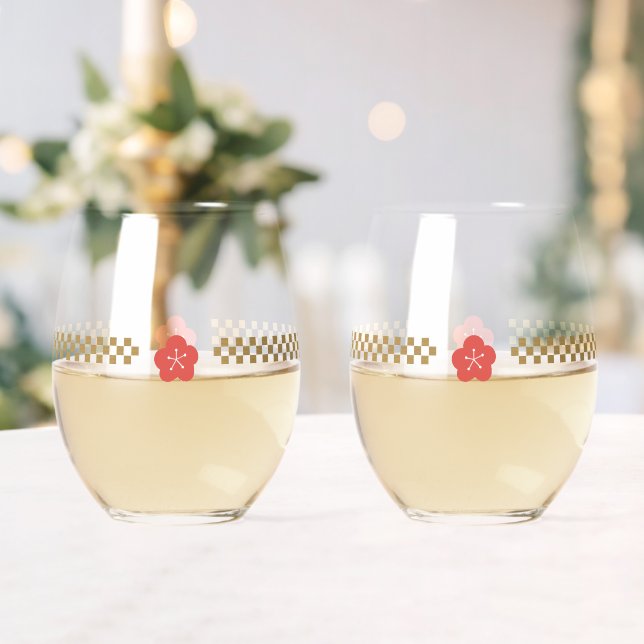 Vaso De Vino Japanese Touch Bridal (Insitu (Boda))