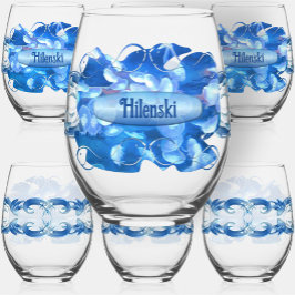 Vaso De Vino Jellyfish Acuario de San Francisco 0925