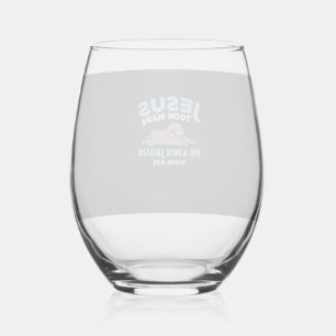 Vaso De Vino Jesús Tomó Siestas Perezoso Versículo Divertido de