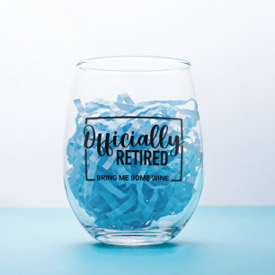 Vaso De Vino Jubilado Tráeme Algo de Vino