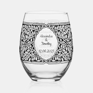 Vaso De Vino Juego de bebidas Art Nouveau Design