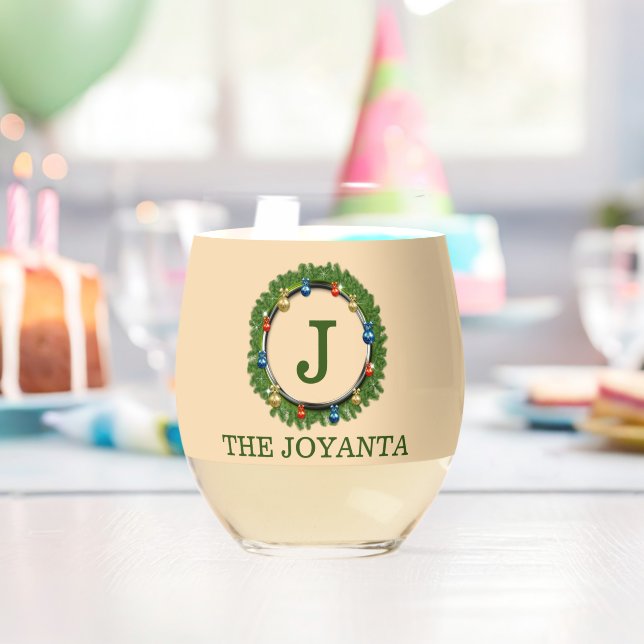 Vaso De Vino Juego de Drinkware (Insitu (Cumpleaños))