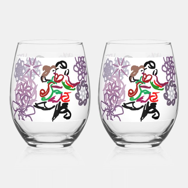 Vaso De Vino Juego de vajilla para bebidas (Anverso)