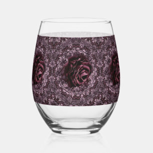 Vaso De Vino Juego de vajilla Rose Mandala
