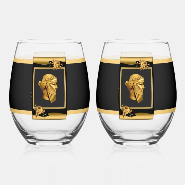 Vaso De Vino King Sargon (Anverso)