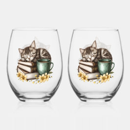 Vaso De Vino Kitty Precious Kitty