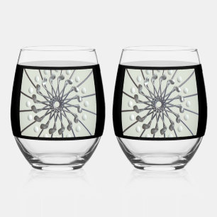 Vaso De Vino La impresión de Golf Lover