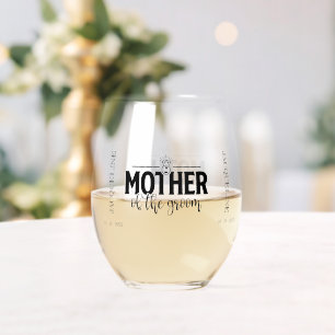 Vaso De Vino La madre del guión flotante personalizado