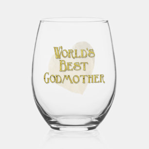 Vaso De Vino La mejor padrina del mundo