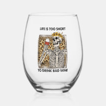 La vida es para beber poco el divertido esqueleto