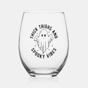 Vaso De Vino "Lámparas Y Vibes Espeluznantes"