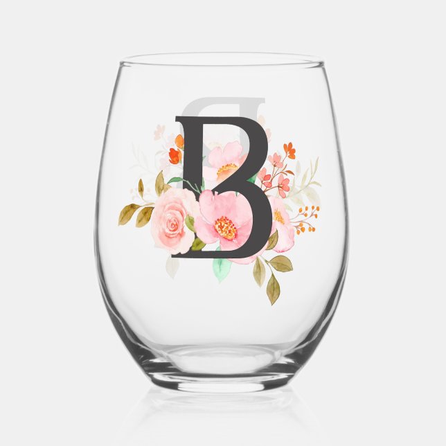 Vaso De Vino Letra B (Anverso)
