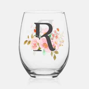Vaso De Vino Letra R